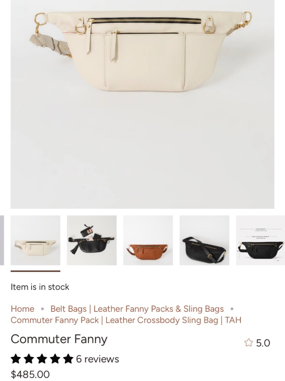 TAH Commuter Fanny bag
